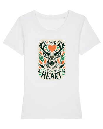 Deer to my heart White