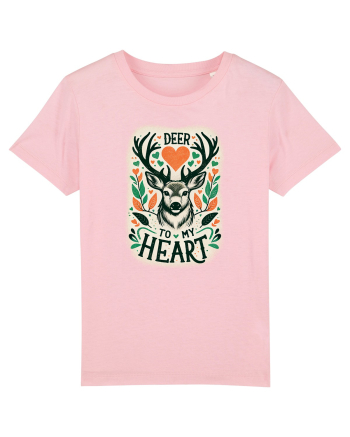 Deer to my heart Cotton Pink