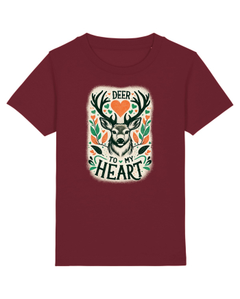 Deer to my heart Burgundy
