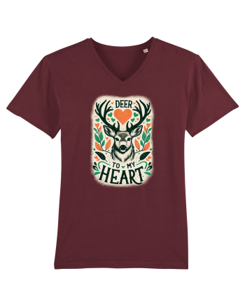 Deer to my heart Burgundy