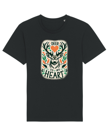 Deer to my heart Black