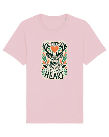 Deer to my heart Cotton Pink