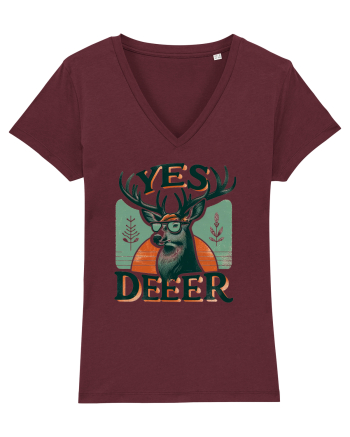 Deer to my heart Burgundy