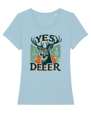 Deer to my heart Sky Blue