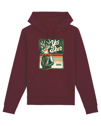 Yes deer Burgundy
