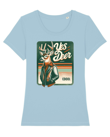 Yes deer Sky Blue