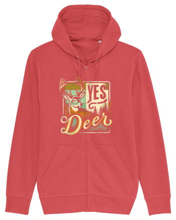 Yes deer Carmine Red