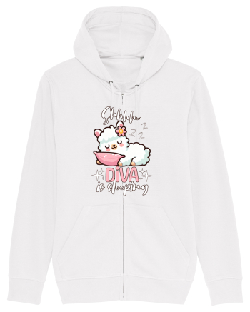 Bebeluș Llama Drăguț Dormind White