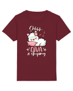 Bebeluș Llama Drăguț Dormind Tricou mânecă scurtă  Copii Mini Creator