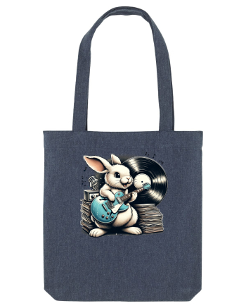Vintage guitar vinyl Easter Rabbit Midnight Blue