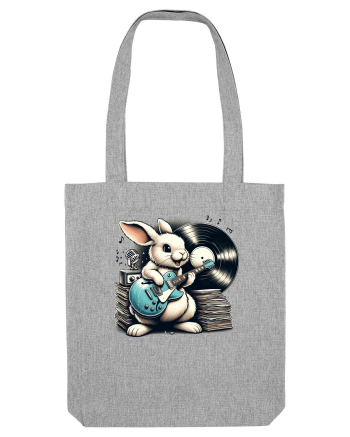 Vintage guitar vinyl Easter Rabbit Heather Grey