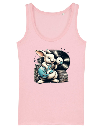 Vintage guitar vinyl Easter Rabbit Cotton Pink