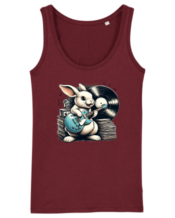 Vintage guitar vinyl Easter Rabbit Burgundy