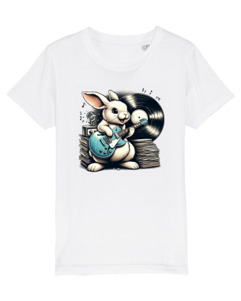 Vintage guitar vinyl Easter Rabbit White