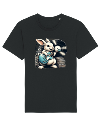 Vintage guitar vinyl Easter Rabbit Black