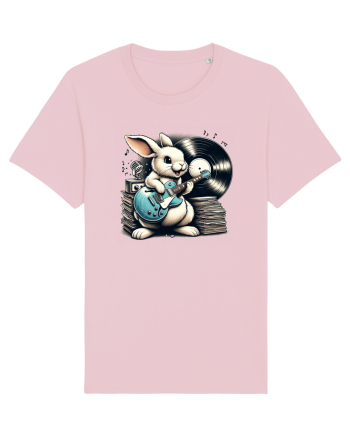 Vintage guitar vinyl Easter Rabbit Cotton Pink