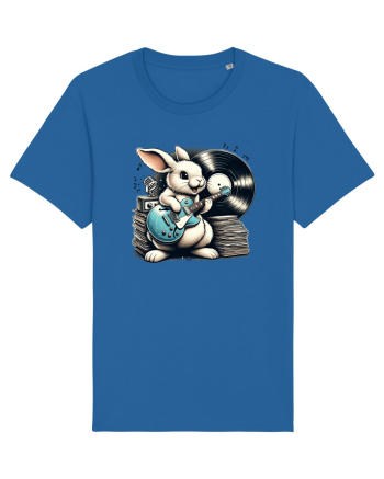 Vintage guitar vinyl Easter Rabbit Royal Blue