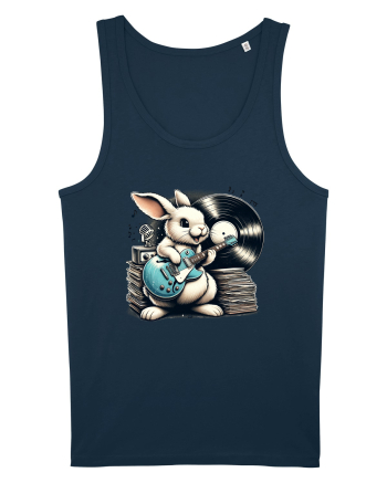 Vintage guitar vinyl Easter Rabbit Navy