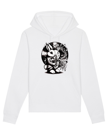 Vintage Easter Rabbit jaz vinyl  White