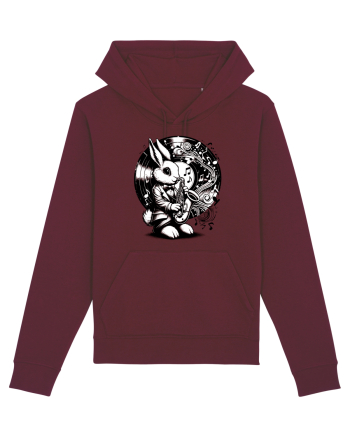 Vintage Easter Rabbit jaz vinyl  Burgundy