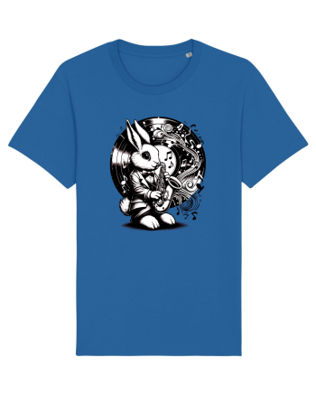 Vintage Easter Rabbit jaz vinyl  Royal Blue
