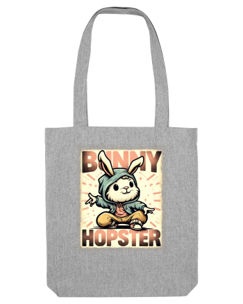 Hopster bunny - skater Easter bunny Heather Grey