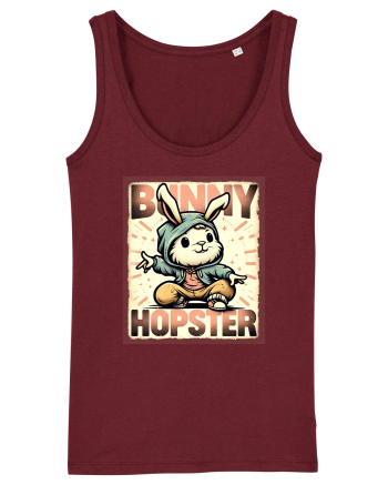 Hopster bunny - skater Easter bunny Burgundy