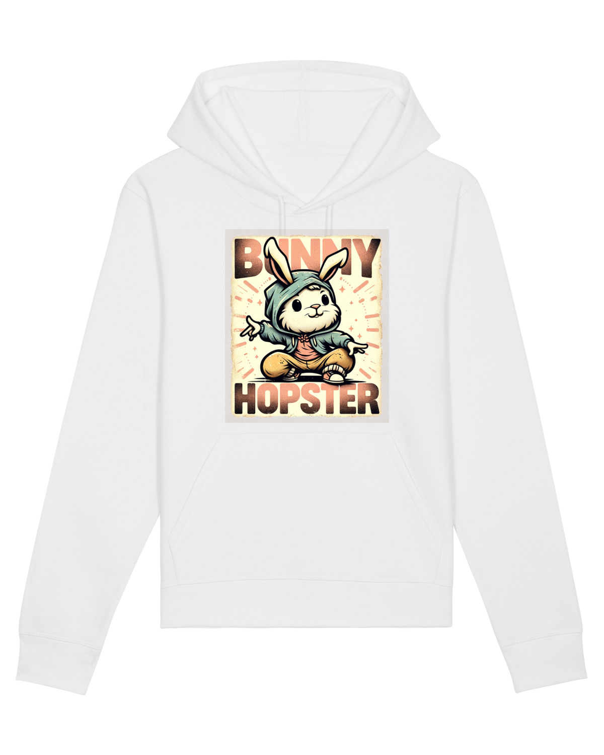 Hanorac Unisex Drummer White