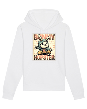Hopster bunny - skater Easter bunny White