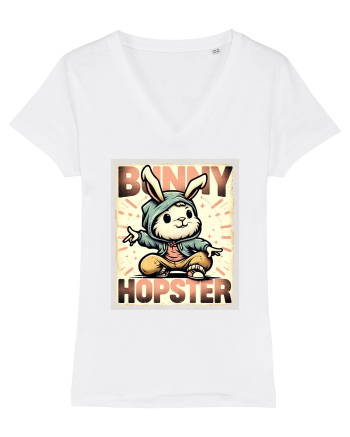 Hopster bunny - skater Easter bunny White
