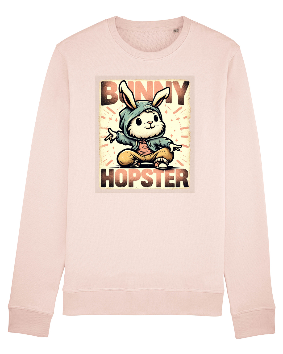 Bluză mânecă lungă Unisex Rise Candy Pink