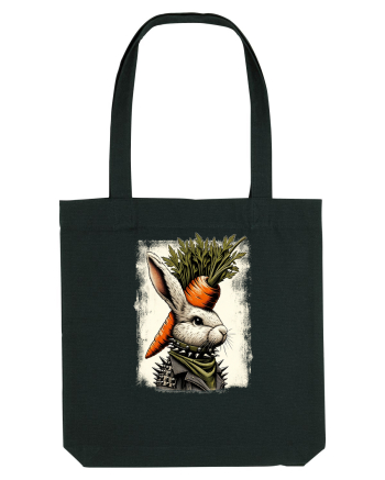 Carrot head - punk Easter bunny Black