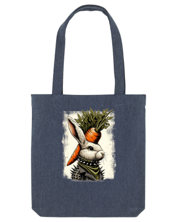 Carrot head - punk Easter bunny Midnight Blue