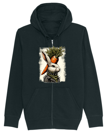 Carrot head - punk Easter bunny Black