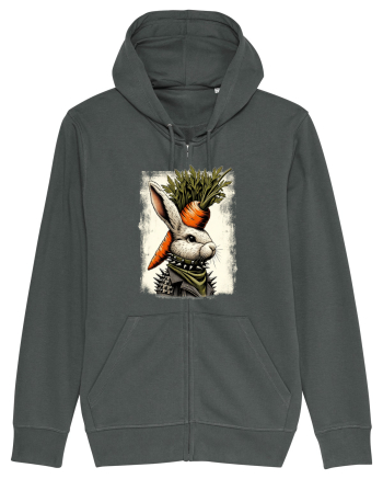 Carrot head - punk Easter bunny Anthracite