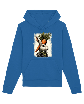 Carrot head - punk Easter bunny Royal Blue