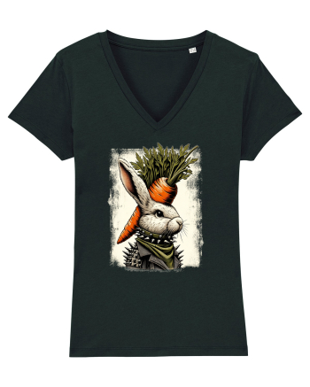 Carrot head - punk Easter bunny Black