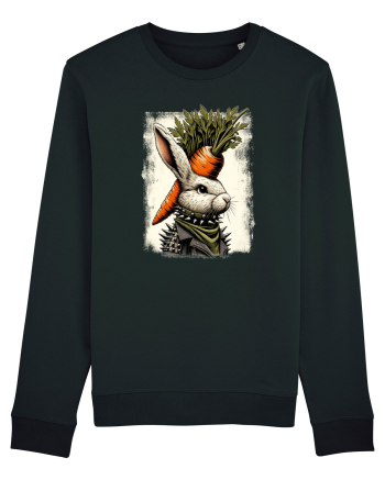 Carrot head - punk Easter bunny Black