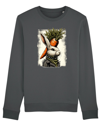 Carrot head - punk Easter bunny Anthracite