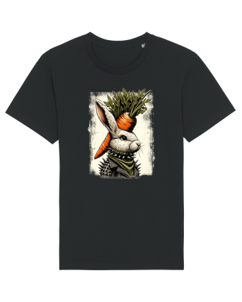 Carrot head - punk Easter bunny Black