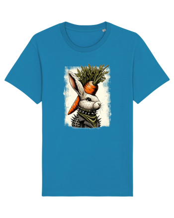 Carrot head - punk Easter bunny Azur