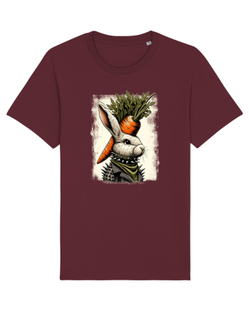 Carrot head - punk Easter bunny Burgundy