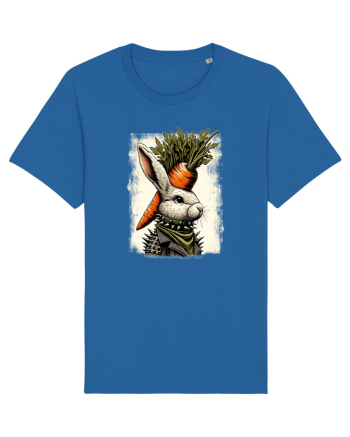 Carrot head - punk Easter bunny Royal Blue