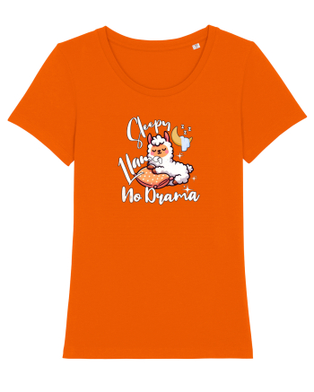 Drama Llama - Llama Drăguța Somnorosa Fără Dramă Bright Orange