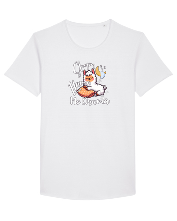 Drama Llama - Llama Drăguța Somnorosa Fără Dramă White