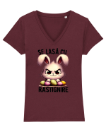 De Paste se lasa cu rastignire Tricou mânecă scurtă guler V Damă Evoker