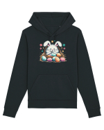 Easter Mood - iepuras dragut cu oua colorate Hanorac Unisex Drummer