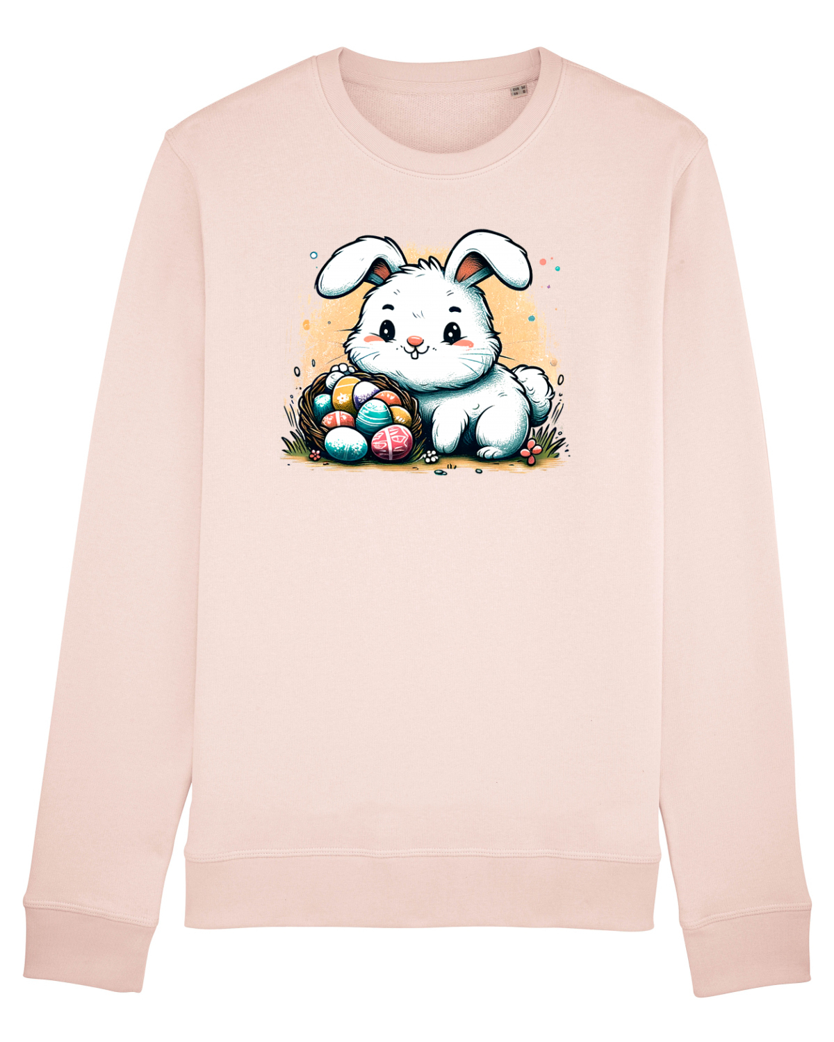 Bluză mânecă lungă Unisex Rise Candy Pink