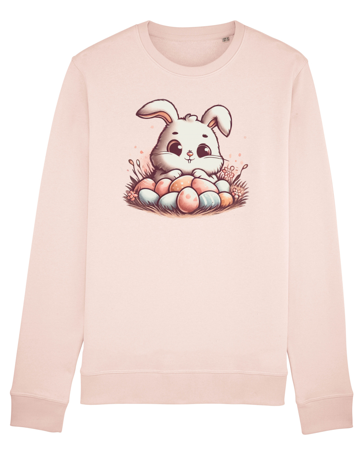 Bluză mânecă lungă Unisex Rise Candy Pink