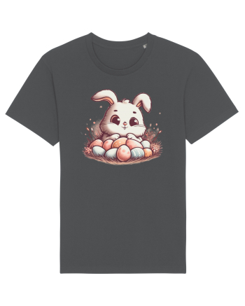 Easter Mood - iepuras dragut cu oua colorate Anthracite